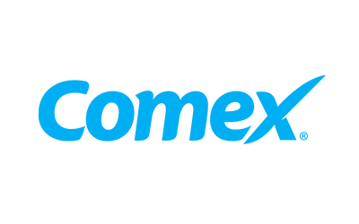 Comex Logo de Comex en la banda de alianzas y clientes de Neurya