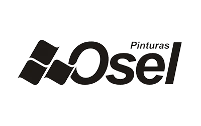 Osel Pinturas Logo de Osel Pinturas en la banda de alianzas y clientes de Neurya